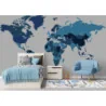 Fototapet fara imbinari Globe World Map