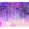 Fototapet fara imbinari Dream Magical Lilac Flowers