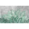 Fototapet fara imbinari The Misty Tropical Leaves