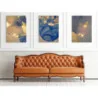 Tablou The waves Of The Golden Sea Art 3xL60xH100cm