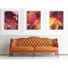 Tablou Red Resin Art 3xL60xH100cm
