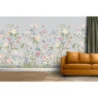 Fototapet fara imbinari Field Of Flowers In Pastel Tones