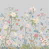 Fototapet fara imbinari Field Of Flowers In Pastel Tones