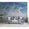 Fototapet fara imbinari Blue Paint