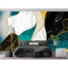 Fototapet fara imbinari Colorful Abstract Agate