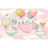 Fototapet fara imbinari Cute Flying Bunnies In Dreams