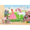 Fototapet fara imbinari Princess And Unicorn