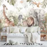 Fototapet fara imbinari Jungle Fauna