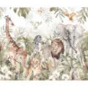 Fototapet fara imbinari Jungle Fauna