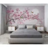 Tapet fara imbinari Aquarelle Magnolia