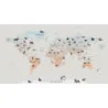 Fototapet fara imbinari Cartoon World Map