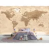 Fototapet fara imbinari Old World Map
