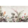 Fototapet fara imbinari Pastel Tropical Leaves