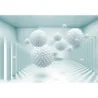 Fototapet fara imbinari Spiked Spheres