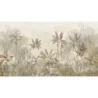 Fototapet fara imbinari Light Beige Rainforest