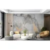 Fototapet fara imbinari Gray Marble